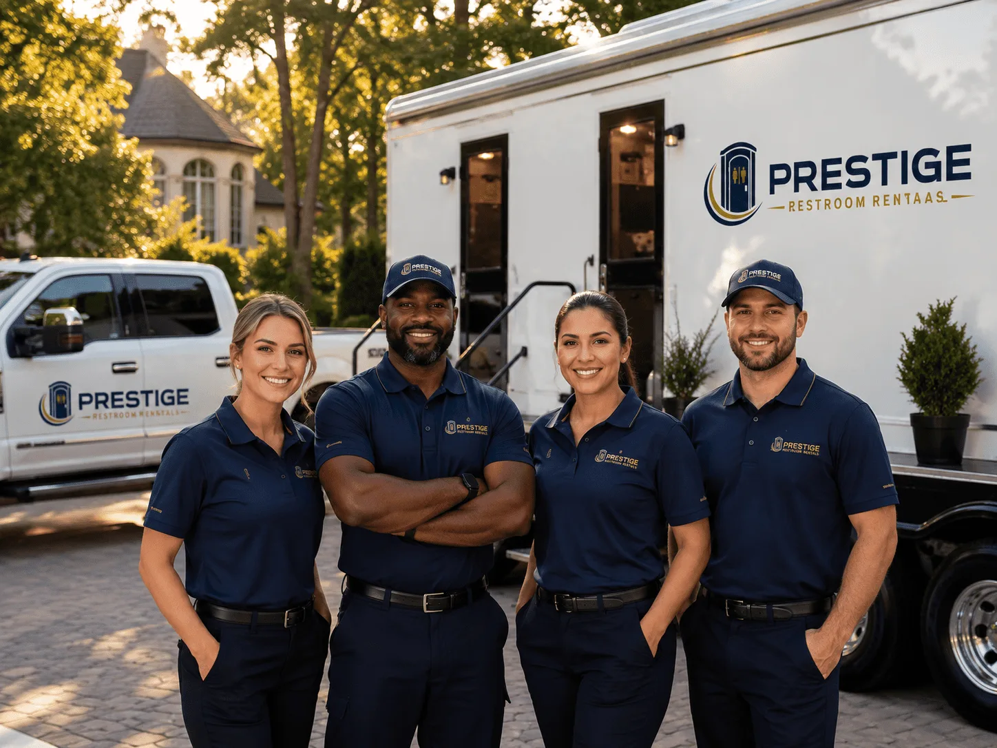 Trusted Luxury Portable Restrooms company in Warfield, VA